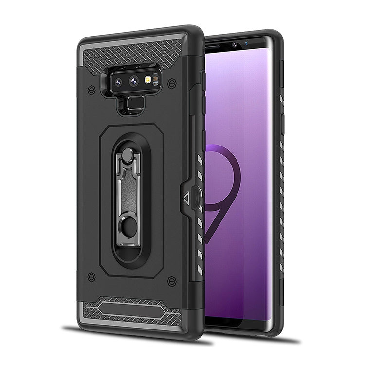 Shockproof PC + TPU Case for Galaxy Note 9, with Holder