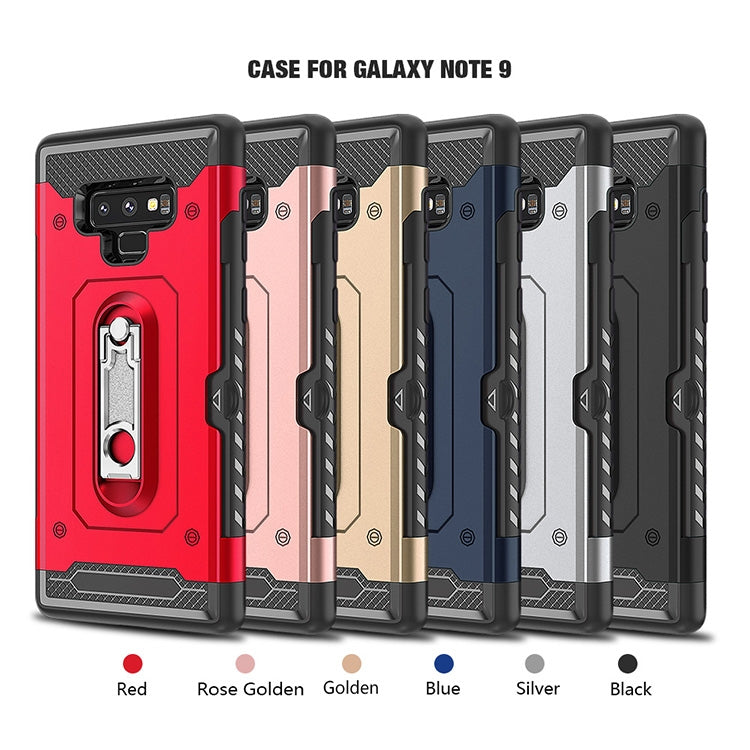 Shockproof PC + TPU Case for Galaxy Note 9, with Holder