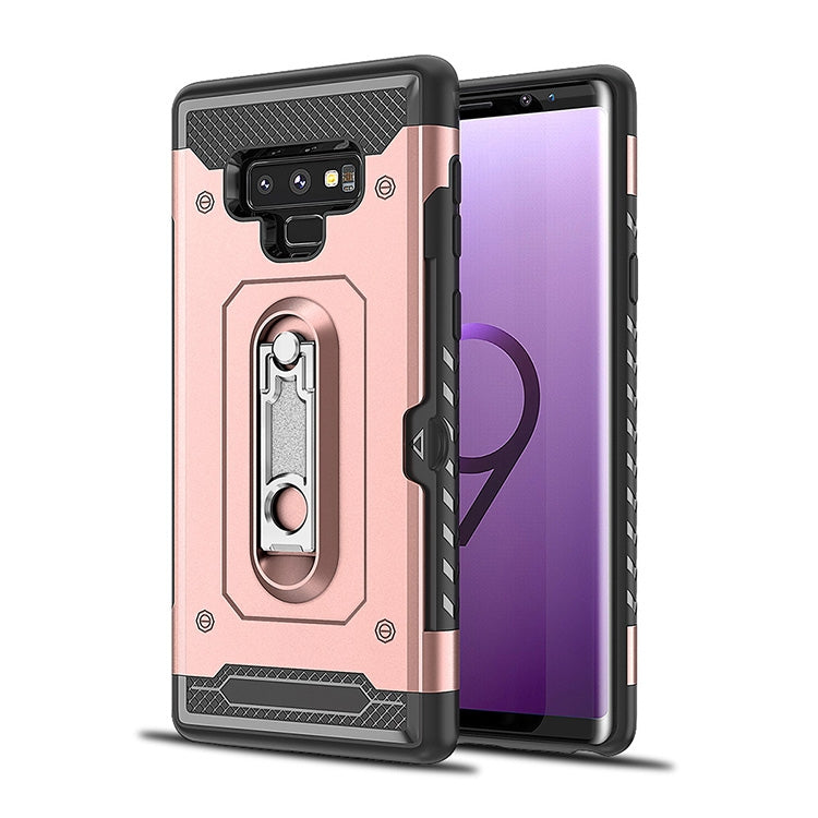Shockproof PC + TPU Case for Galaxy Note 9, with Holder