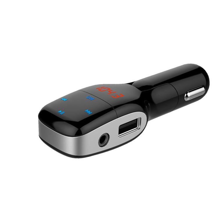 MP16 Car MP3 Player Kit Hands-free Call Wireless FM Transmitter Car Charger Support Micro TF Card and U Disk
