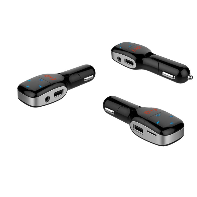 MP16 Car MP3 Player Kit Hands-free Call Wireless FM Transmitter Car Charger Support Micro TF Card and U Disk