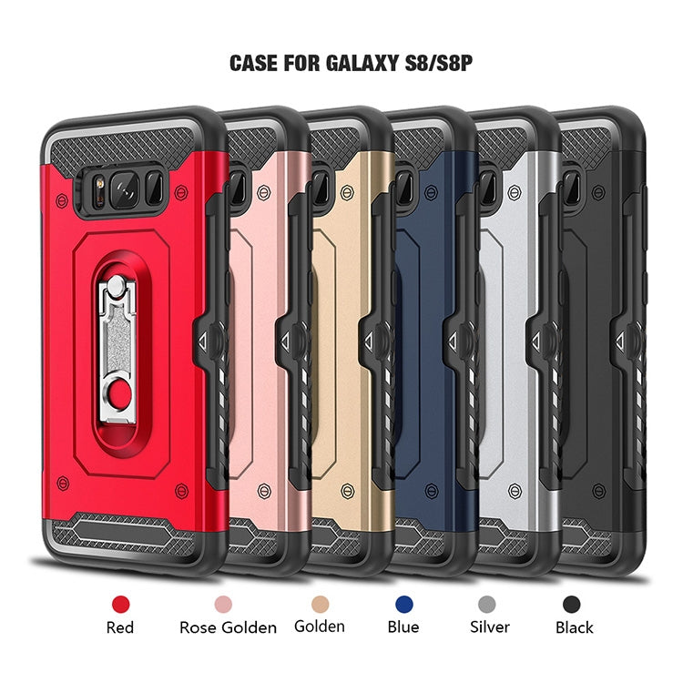 Shockproof PC + TPU Case for Galaxy S8, with Holder