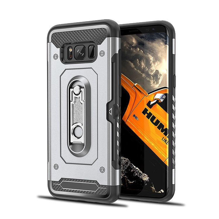 Shockproof PC + TPU Case for Galaxy S8, with Holder