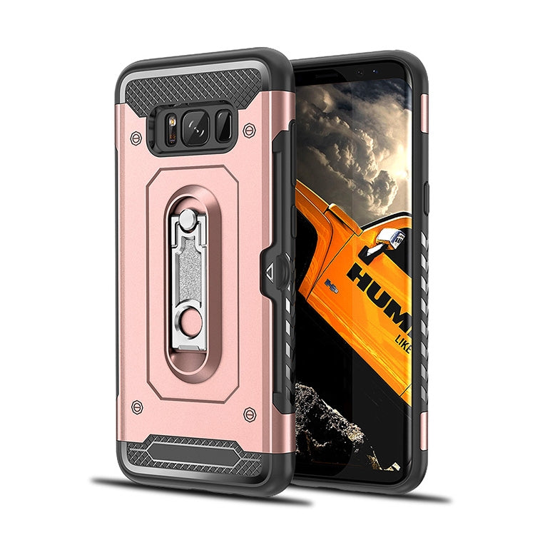 Shockproof PC + TPU Case for Galaxy S8, with Holder