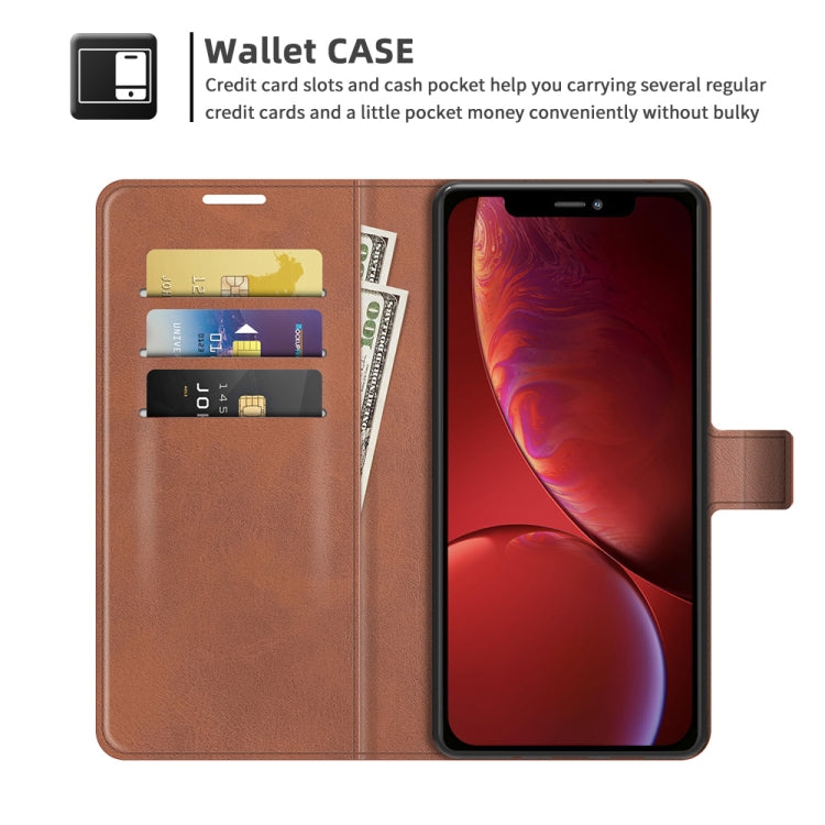 For iPhone 13 Pro Retro Calf Pattern Buckle Horizontal Flip Leather Case with Holder & Card Slots & Wallet