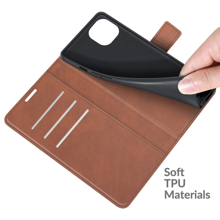 For iPhone 13 Pro Retro Calf Pattern Buckle Horizontal Flip Leather Case with Holder & Card Slots & Wallet