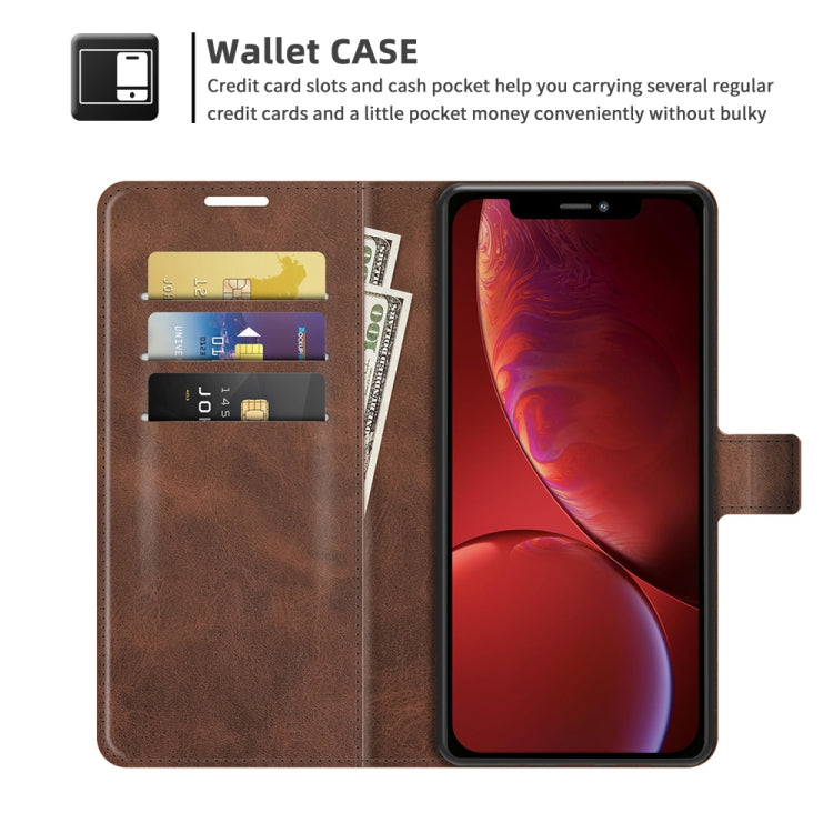 For iPhone 13 Pro Retro Calf Pattern Buckle Horizontal Flip Leather Case with Holder & Card Slots & Wallet