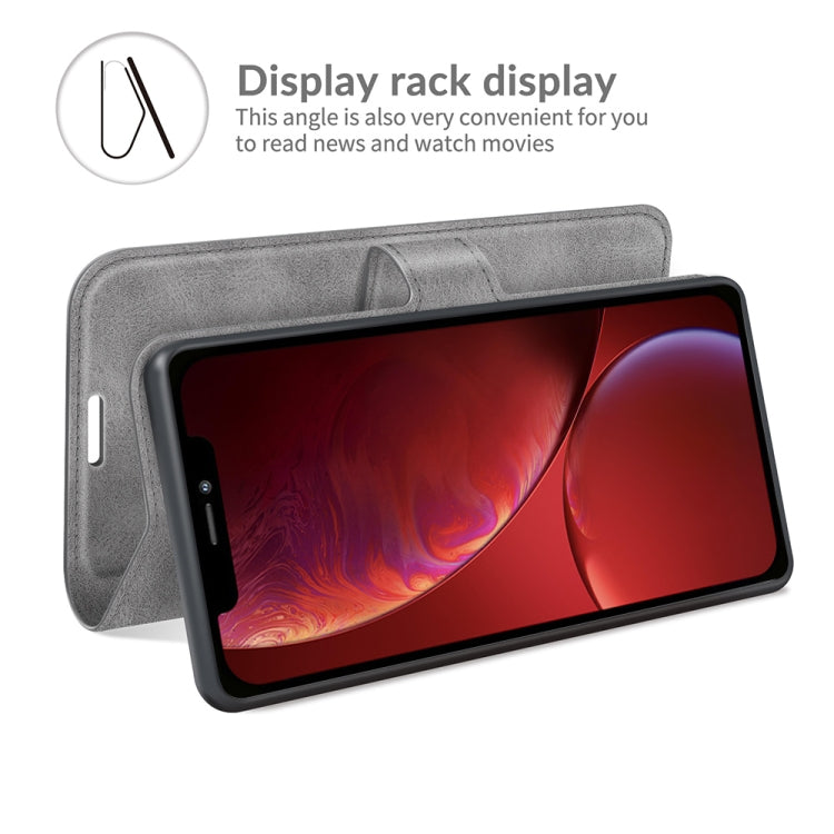 For iPhone 13 mini Retro Calf Pattern Buckle Horizontal Flip Leather Case with Holder & Card Slots & Wallet