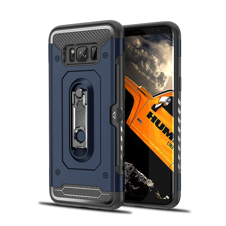 Shockproof PC + TPU Case for Galaxy S8+, with Holder