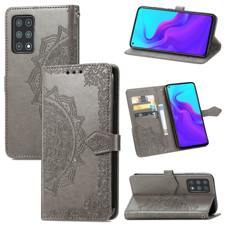 For Cubot X30 Mandala Flower Embossed Horizontal Flip Leather Case with Holder & Three Card Slots & Wallet & Lanyard