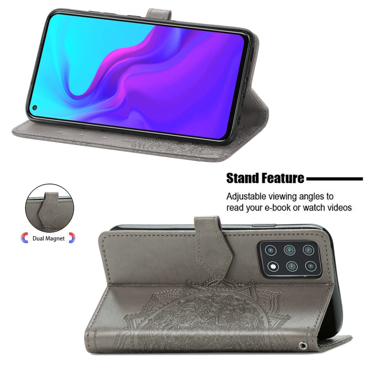 For Cubot X30 Mandala Flower Embossed Horizontal Flip Leather Case with Holder & Three Card Slots & Wallet & Lanyard