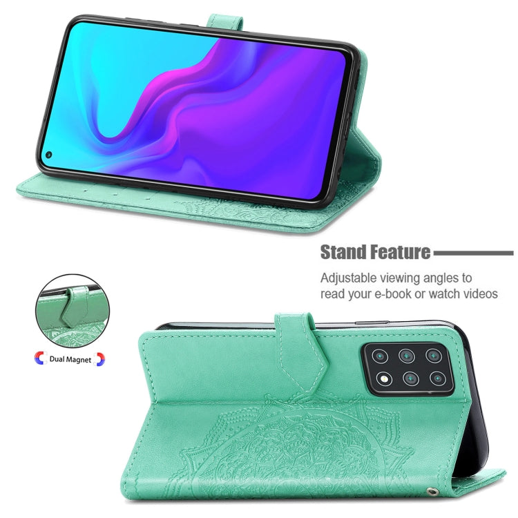 For Cubot X30 Mandala Flower Embossed Horizontal Flip Leather Case with Holder & Three Card Slots & Wallet & Lanyard