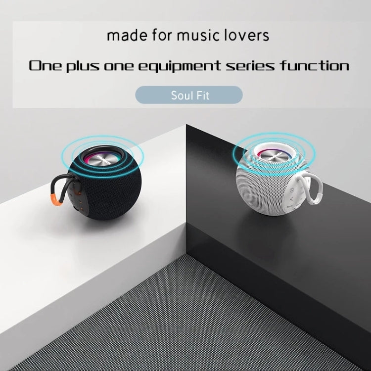 H52 Waterproof Stereo Wireless Bluetooth Speaker with Colorful Light Support USB/TF/AUX