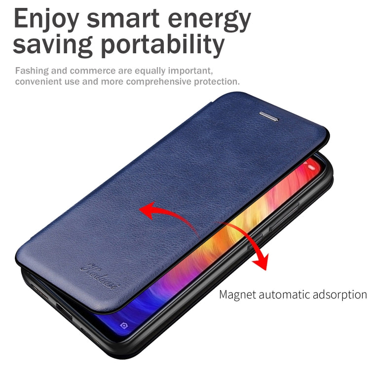 For iPhone 13 Integrated Voltage Retro Texture Magnetic TPU+PU Leather Case with Card Slot & Holder
