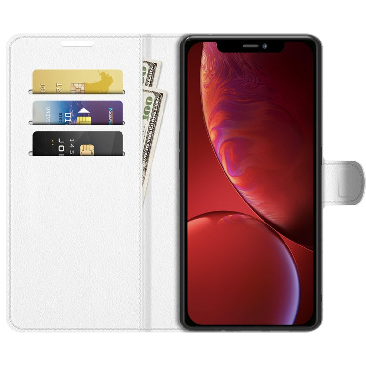 For iPhone 13 Litchi Texture Horizontal Flip Protective Case with Holder & Card Slots & Wallet