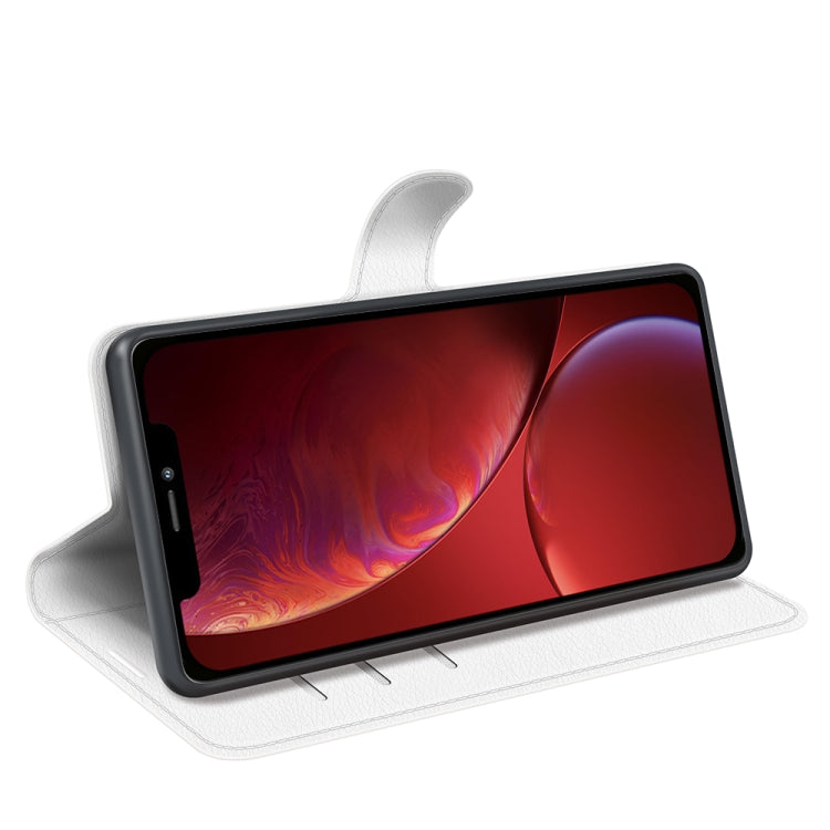 For iPhone 13 Litchi Texture Horizontal Flip Protective Case with Holder & Card Slots & Wallet
