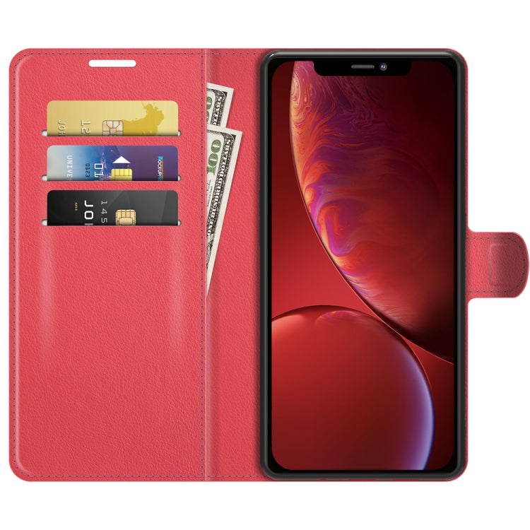 For iPhone 13 Litchi Texture Horizontal Flip Protective Case with Holder & Card Slots & Wallet