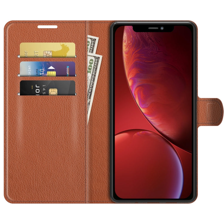 For iPhone 13 Litchi Texture Horizontal Flip Protective Case with Holder & Card Slots & Wallet