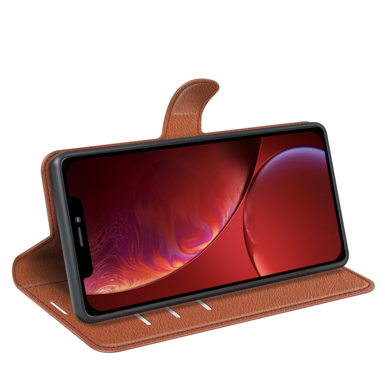 For iPhone 13 Litchi Texture Horizontal Flip Protective Case with Holder & Card Slots & Wallet