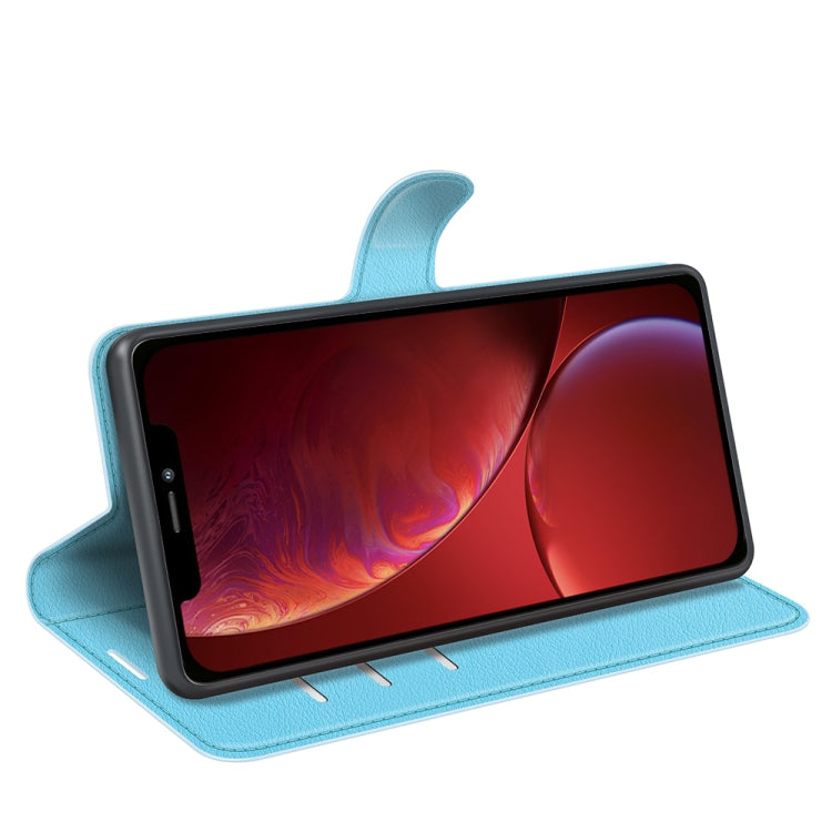 For iPhone 13 Litchi Texture Horizontal Flip Protective Case with Holder & Card Slots & Wallet