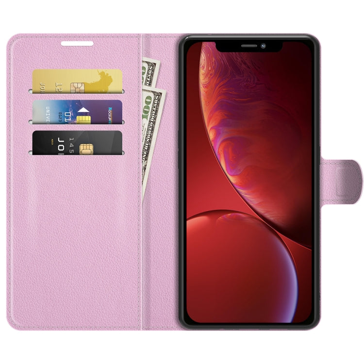 For iPhone 13 Litchi Texture Horizontal Flip Protective Case with Holder & Card Slots & Wallet