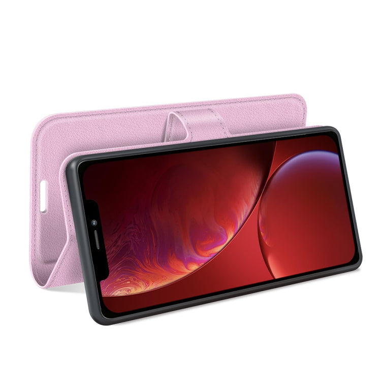 For iPhone 13 Litchi Texture Horizontal Flip Protective Case with Holder & Card Slots & Wallet
