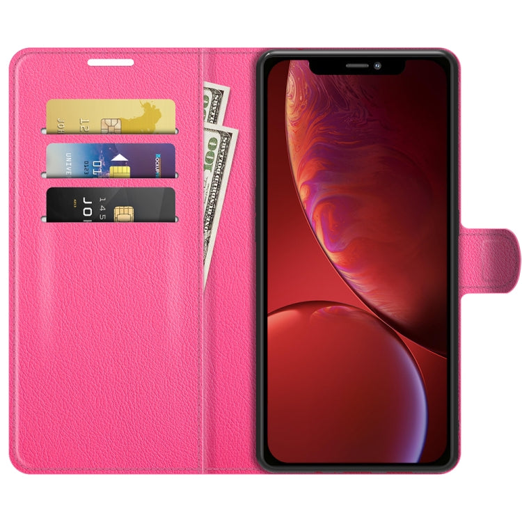 For iPhone 13 Litchi Texture Horizontal Flip Protective Case with Holder & Card Slots & Wallet