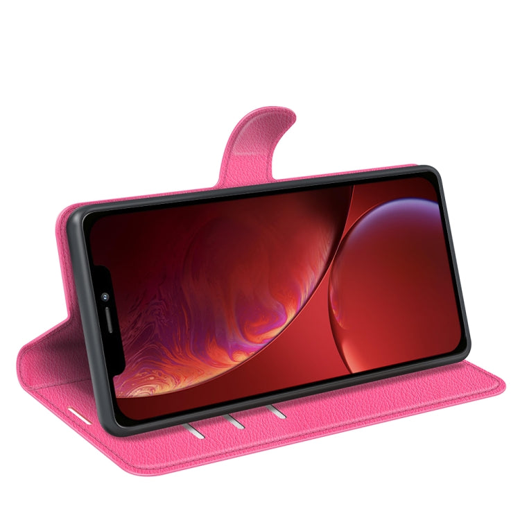 For iPhone 13 Litchi Texture Horizontal Flip Protective Case with Holder & Card Slots & Wallet