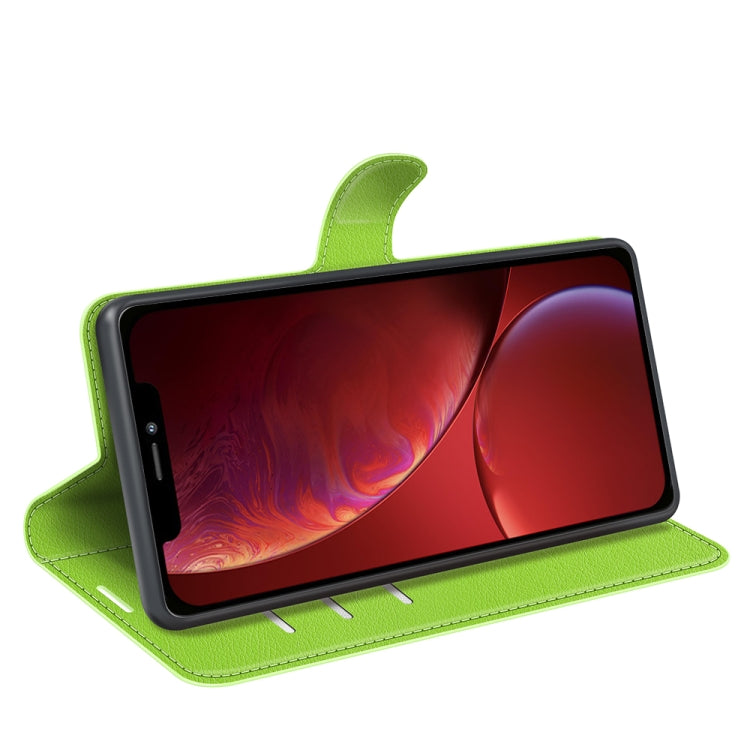 For iPhone 13 Litchi Texture Horizontal Flip Protective Case with Holder & Card Slots & Wallet