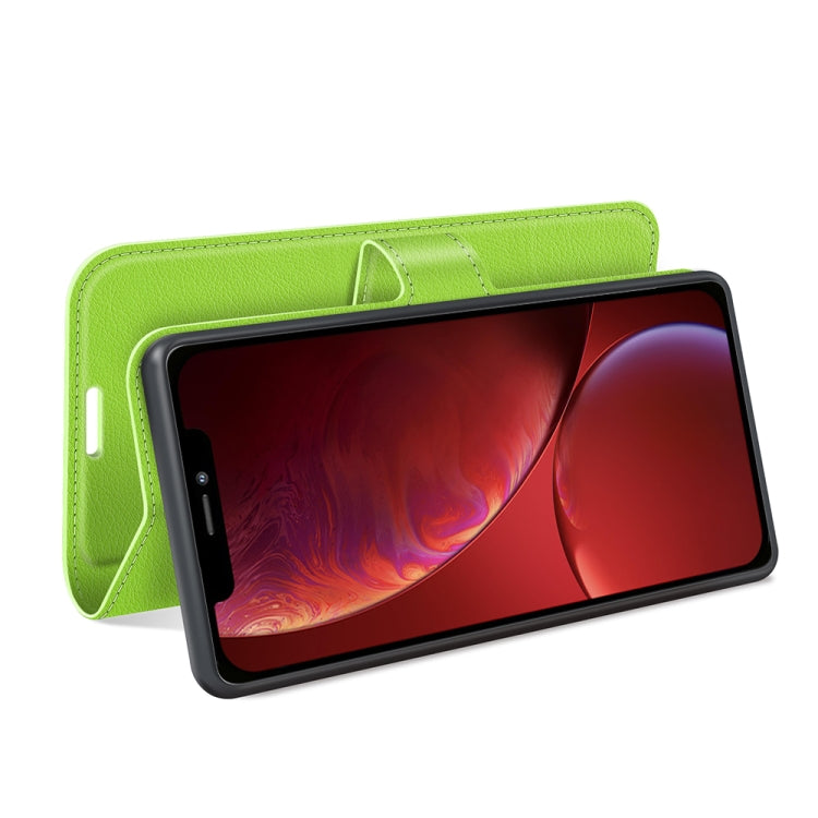 For iPhone 13 Litchi Texture Horizontal Flip Protective Case with Holder & Card Slots & Wallet