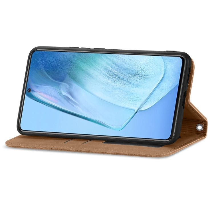 For vivo iQOO Neo 5 Retro Skin Feel Business Magnetic Horizontal Flip Leather Case with Holder & Card Slots & Wallet & Photo Frame