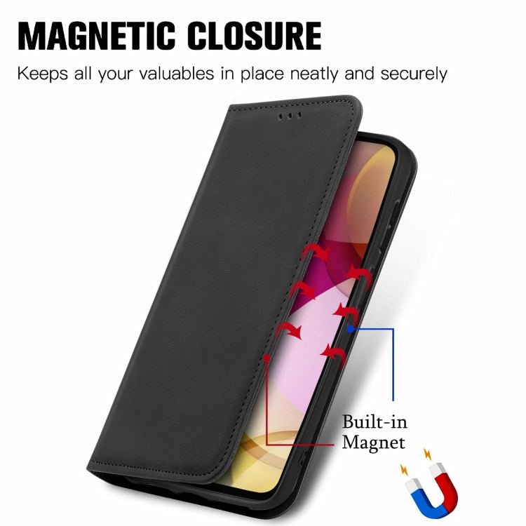 For Motorola Moto G Stylus 2021 Retro Skin Feel Business Magnetic Horizontal Flip Leather Case with Holder & Card Slots & Wallet & Photo Frame