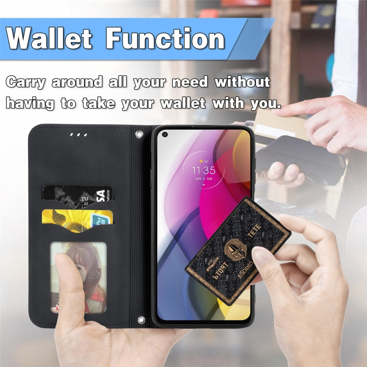For Motorola Moto G Stylus 2021 Retro Skin Feel Business Magnetic Horizontal Flip Leather Case with Holder & Card Slots & Wallet & Photo Frame
