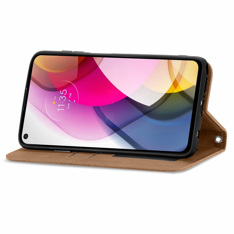 For Motorola Moto G Stylus 2021 Retro Skin Feel Business Magnetic Horizontal Flip Leather Case with Holder & Card Slots & Wallet & Photo Frame