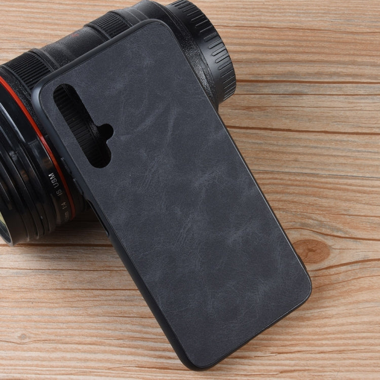 Shockproof Sheep Skin PC + PU + TPU Case for Huawei Honor 20