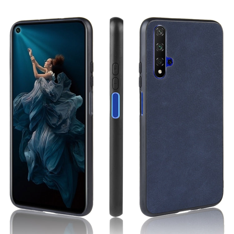 Shockproof Sheep Skin PC + PU + TPU Case for Huawei Honor 20