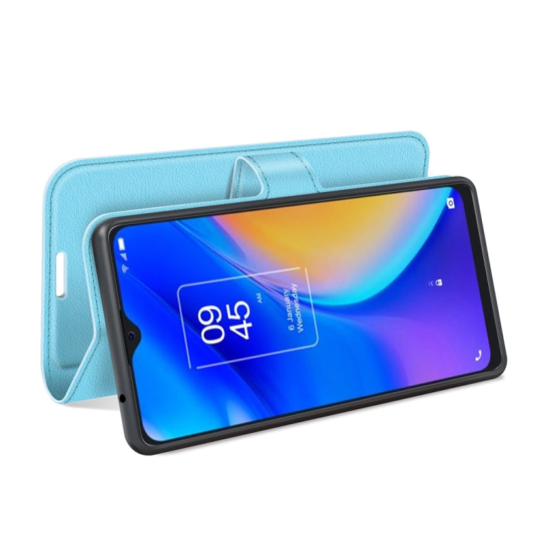 For TCL 20 SE Litchi Texture Horizontal Flip Protective Case with Holder & Card Slots & Wallet