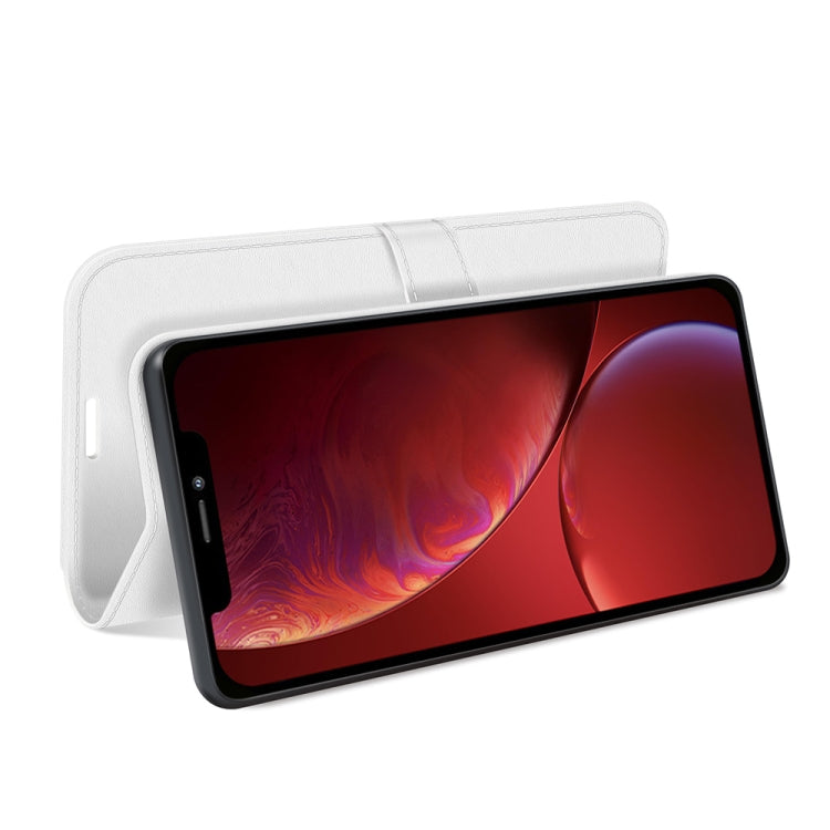 For iPhone 13 R64 Texture Single Horizontal Flip Protective Case with Holder & Card Slots & Wallet& Photo Frame