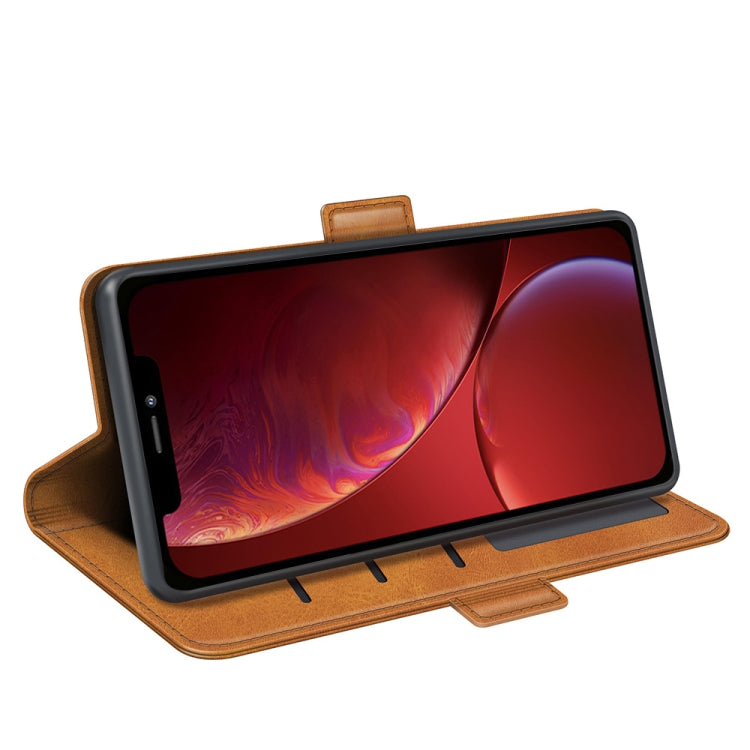 For iPhone 13 mini Dual-side Magnetic Buckle Horizontal Flip Leather Case with Holder & Card Slots & Wallet