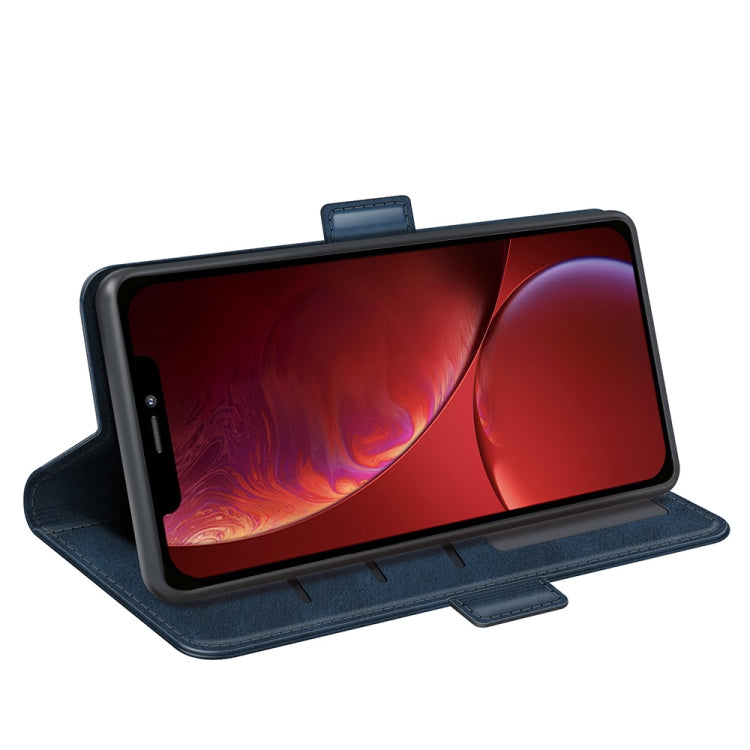 For iPhone 13 mini Dual-side Magnetic Buckle Horizontal Flip Leather Case with Holder & Card Slots & Wallet