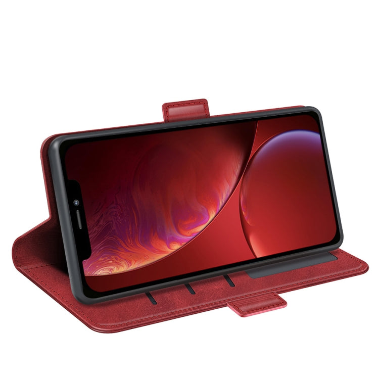 For iPhone 13 mini Dual-side Magnetic Buckle Horizontal Flip Leather Case with Holder & Card Slots & Wallet