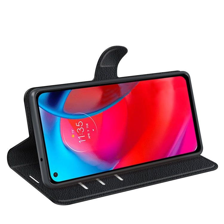 For Motorola Moto G Stylus 5G Litchi Texture Horizontal Flip Protective Case with Holder & Card Slots & Wallet