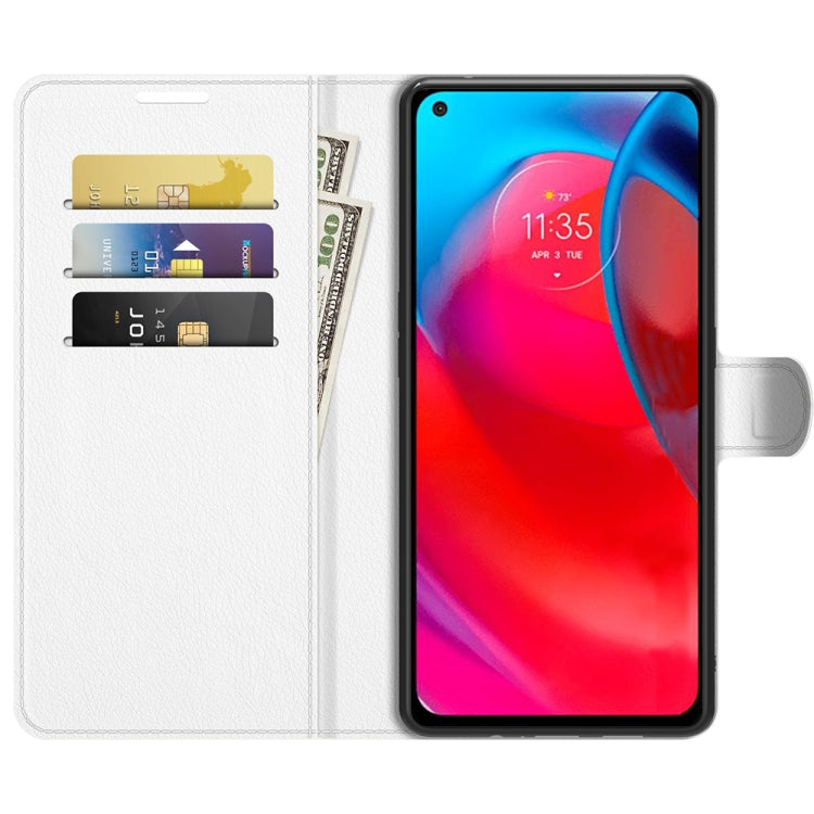 For Motorola Moto G Stylus 5G Litchi Texture Horizontal Flip Protective Case with Holder & Card Slots & Wallet