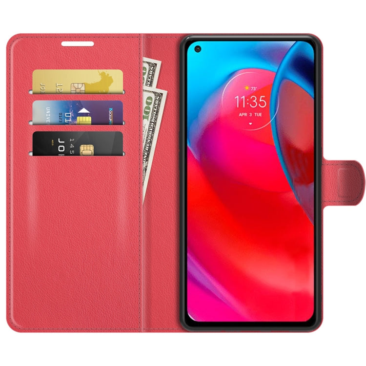For Motorola Moto G Stylus 5G Litchi Texture Horizontal Flip Protective Case with Holder & Card Slots & Wallet