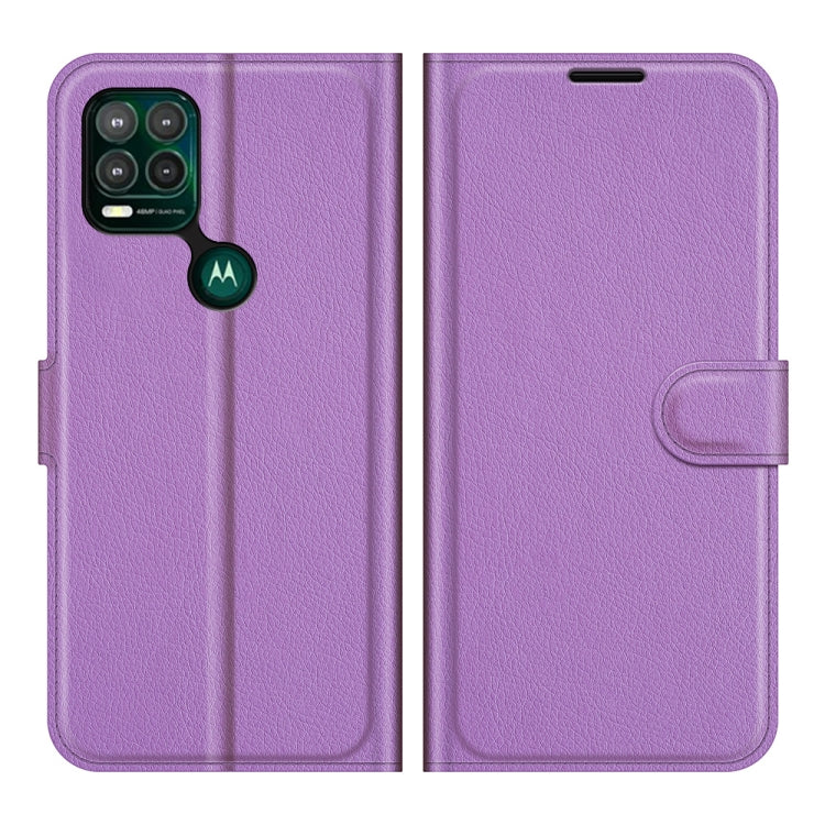 For Motorola Moto G Stylus 5G Litchi Texture Horizontal Flip Protective Case with Holder & Card Slots & Wallet