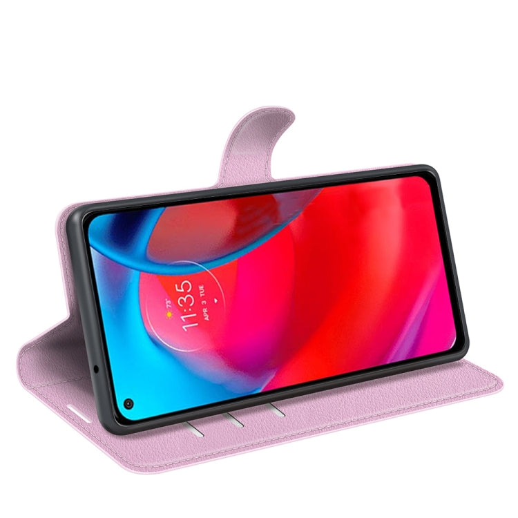 For Motorola Moto G Stylus 5G Litchi Texture Horizontal Flip Protective Case with Holder & Card Slots & Wallet