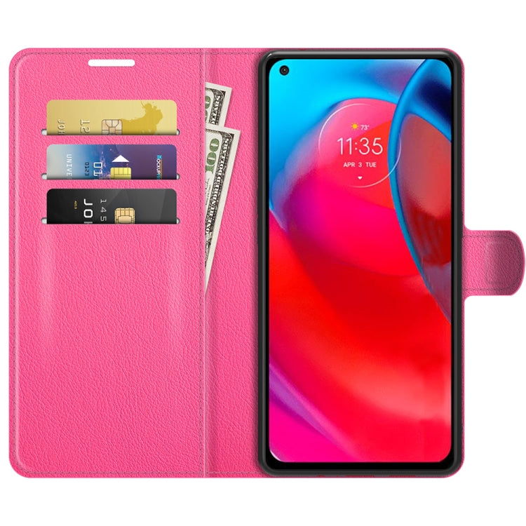 For Motorola Moto G Stylus 5G Litchi Texture Horizontal Flip Protective Case with Holder & Card Slots & Wallet
