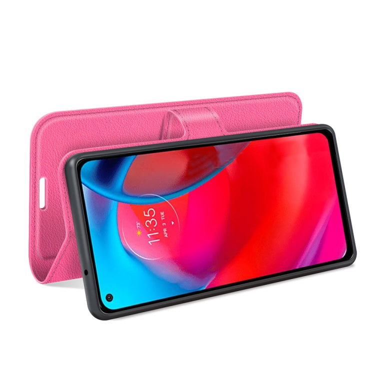 For Motorola Moto G Stylus 5G Litchi Texture Horizontal Flip Protective Case with Holder & Card Slots & Wallet