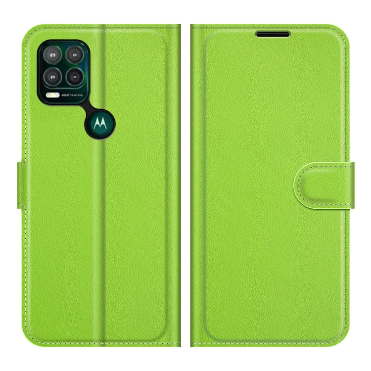 For Motorola Moto G Stylus 5G Litchi Texture Horizontal Flip Protective Case with Holder & Card Slots & Wallet