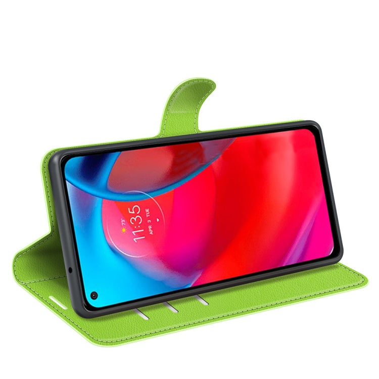 For Motorola Moto G Stylus 5G Litchi Texture Horizontal Flip Protective Case with Holder & Card Slots & Wallet